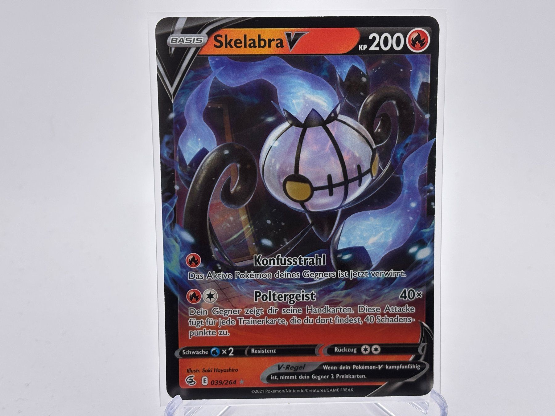 Pokémon Carte collezionabili: Fusionsangriff - Skelabra V  (FST 39) - DE – Nuovo (secondo la descrizione) da Allschwil venduto da Bullach