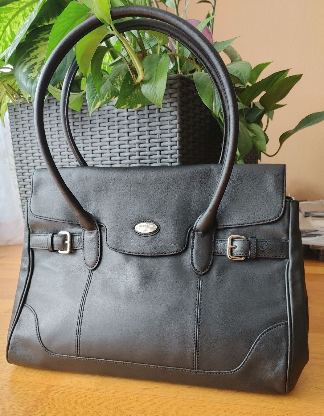Borse da donna: Tasche Ledertasche "Goldpfeil", klassische Tasche – Usato da Grenchen venduto da ser_bsj2
