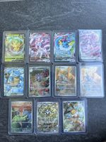 Carte Pokémon rare: Vaporeon VMAX, Sylveon VMAX, Blastoise V