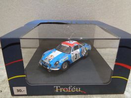 Troféu 1:43 Renault Alpine A110 Rallye 1974