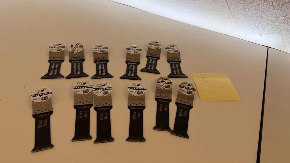 Fein Alle Werkzeuge: Sägeblätter Fein Multimaster E-Cut Universal Holz Metall  – Gebraucht aus Rotkreuz von perlengott