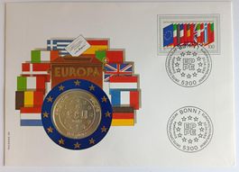 Numisbrief Europa mit Silbermünze ab 1 Fr. !!