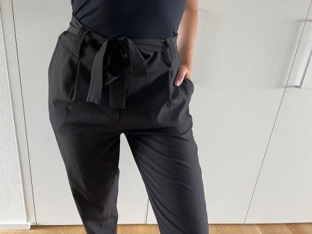 Business Hose Chino schwarz 36 S leichter Stoff sommer