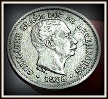 LUXEMBURG 5 CENTIMES 1908