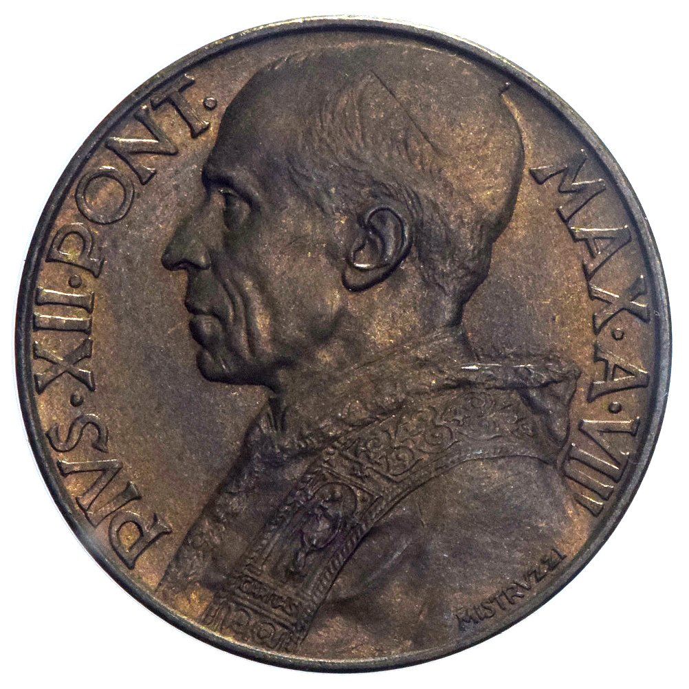 Tutti le monete: Vaticano, 10 Centesimi 1946, R! – Usato da Lugano venduto da Numisartes 3