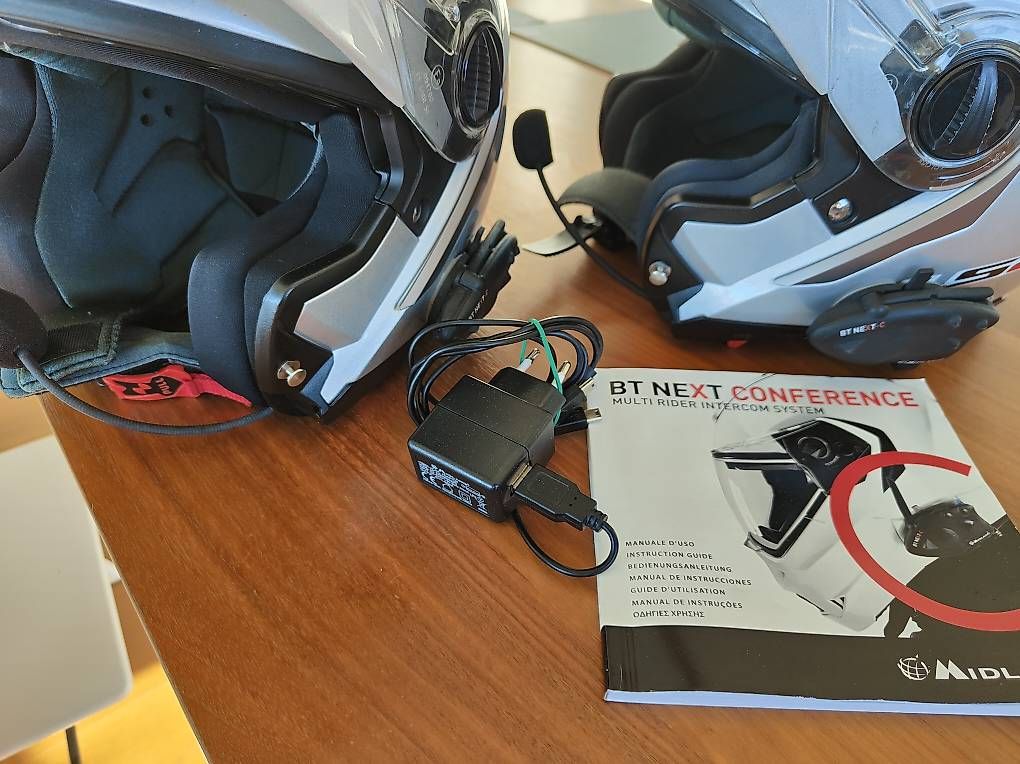Caschi & visiere: Helmfunk: Rider Intercom System ohne/mit 2 Helme – Usato da Ennetmoos venduto da Dan-theMan 3