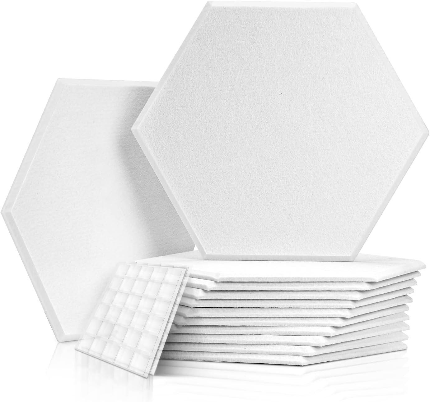 Sonstige Baumaterialien: 12 Stück Selbstklebende Hexagon Akustikplatten – Neu und originalverpackt aus Geneve von Titi2008 8