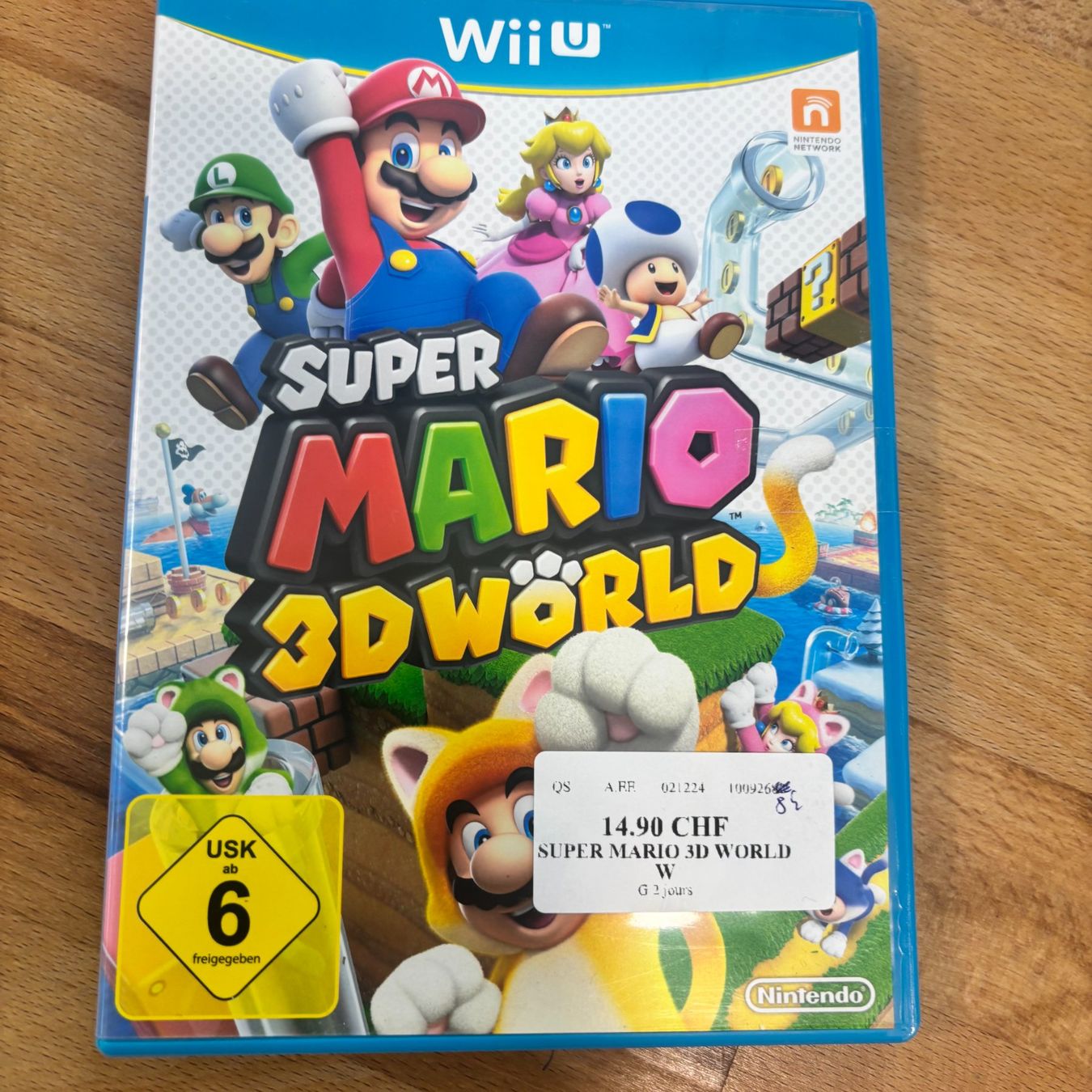 Jeux: Super Mario 3D World Wii U – D'occasion à Lausanne par Korner-Cash