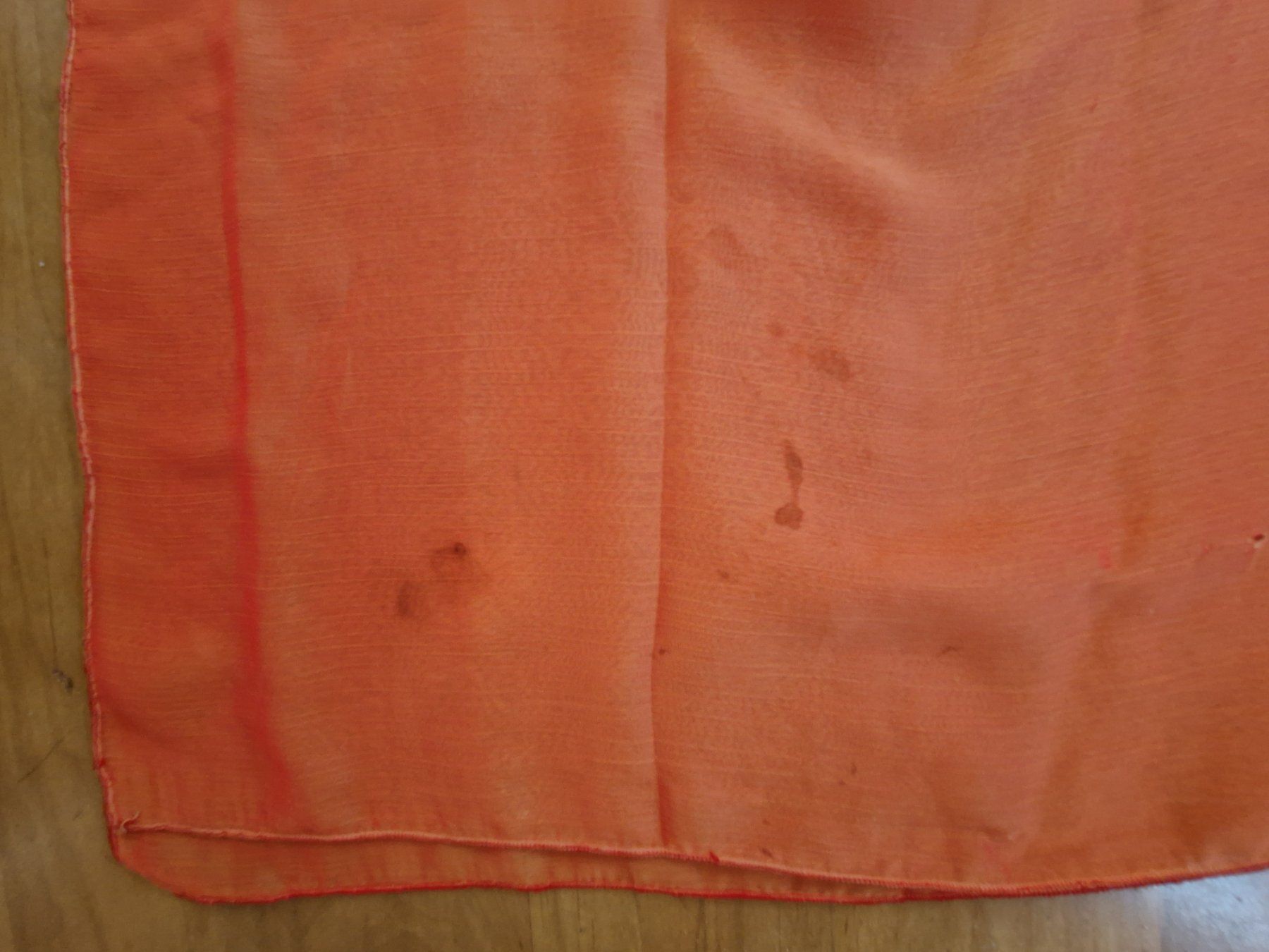 Costumi: Bauchtanz Seidenschleier, orange – Usato da Weggis venduto da Oswadan 2