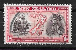 Neuseeland 1940: Weltumsegler Kapitän James Cook