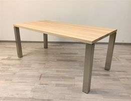 Esstisch mit Platte aus massiver Esche 180 x 90 cm
