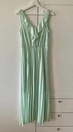neu: Chiffonkleid türkis (Gr. 36)
