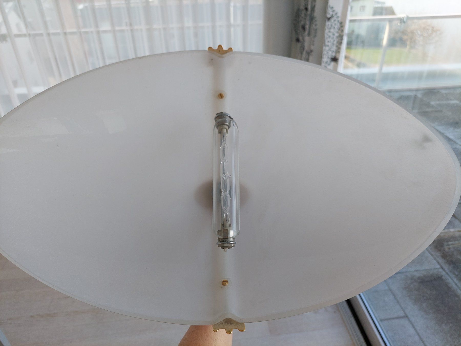 Lampade: Elegante Stehlampe, goldfarben, dimmbar – Usato da Brunnen venduto da Livianda 8