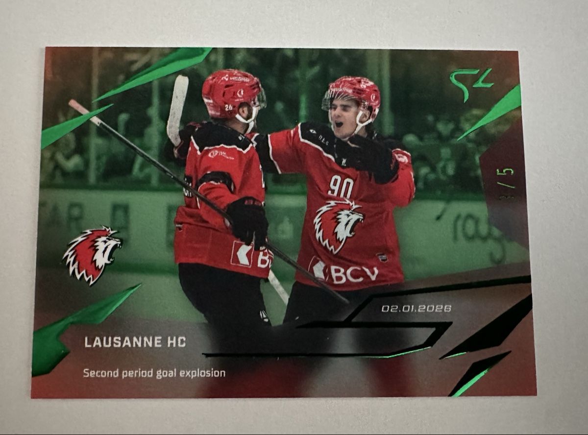Sportzoo Sammelbilder & Trading cards: Lausanne HC - 3/5 - Sportzoo – Neu (gemäss Beschreibung) aus Sumiswald von Sigmund90