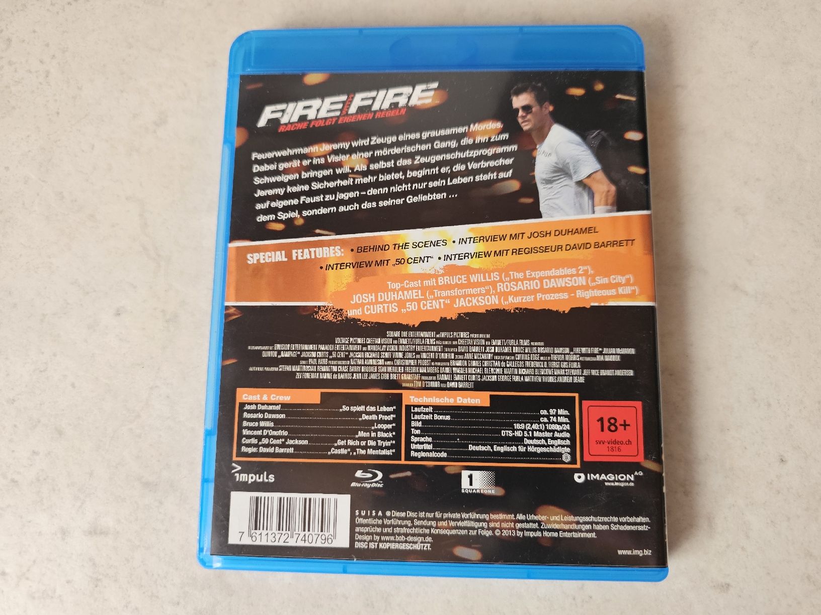 Tutti i DVDs: Fire With Fire  -  Rache folgt eigenen Regeln  /  Bluray – Usato da Schneisingen venduto da backstore24 1
