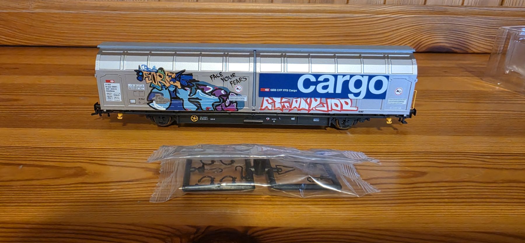 Piko Trains électriques: Piko Güterwagen SBB Cargo H0 – Neuf (Voir description) à Bettlach par United83 4