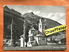 Alte Ansichtskarte Santa Maria Poschiavo GR, Graubünden