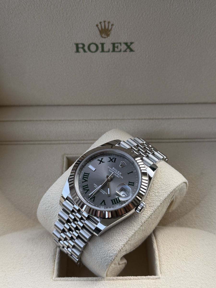Rolex Orologi: Rolex Datejust 41 Wimbledon 2023 Fullset – Nuovo (secondo la descrizione) da Glattpark(Opfikon) venduto da Sonnenzeit99 1
