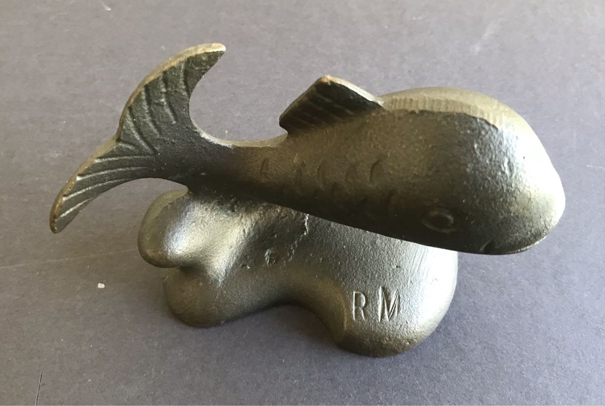Statuette: Figurine poisson bronze RM 11cm occasion – Usato da Penthaz venduto da Petrus45 1
