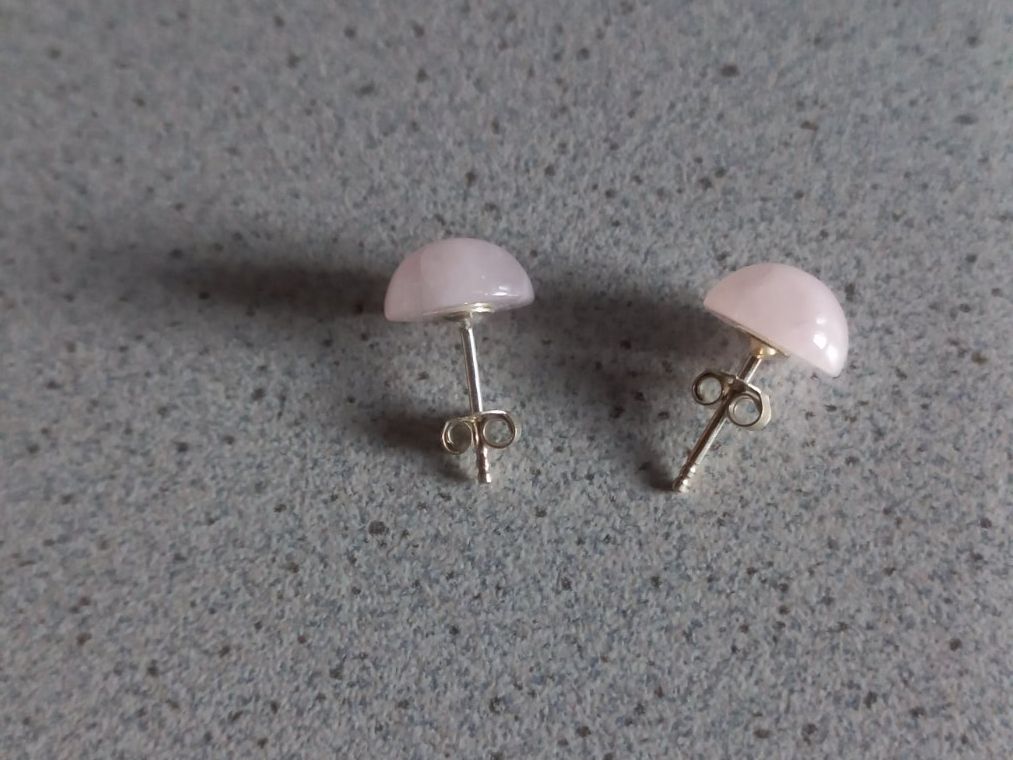 Ohrringe & -stecker: Rosenquarz  Ohrstecker Silber 925 – Neu und originalverpackt aus Winistorf von acreativ2