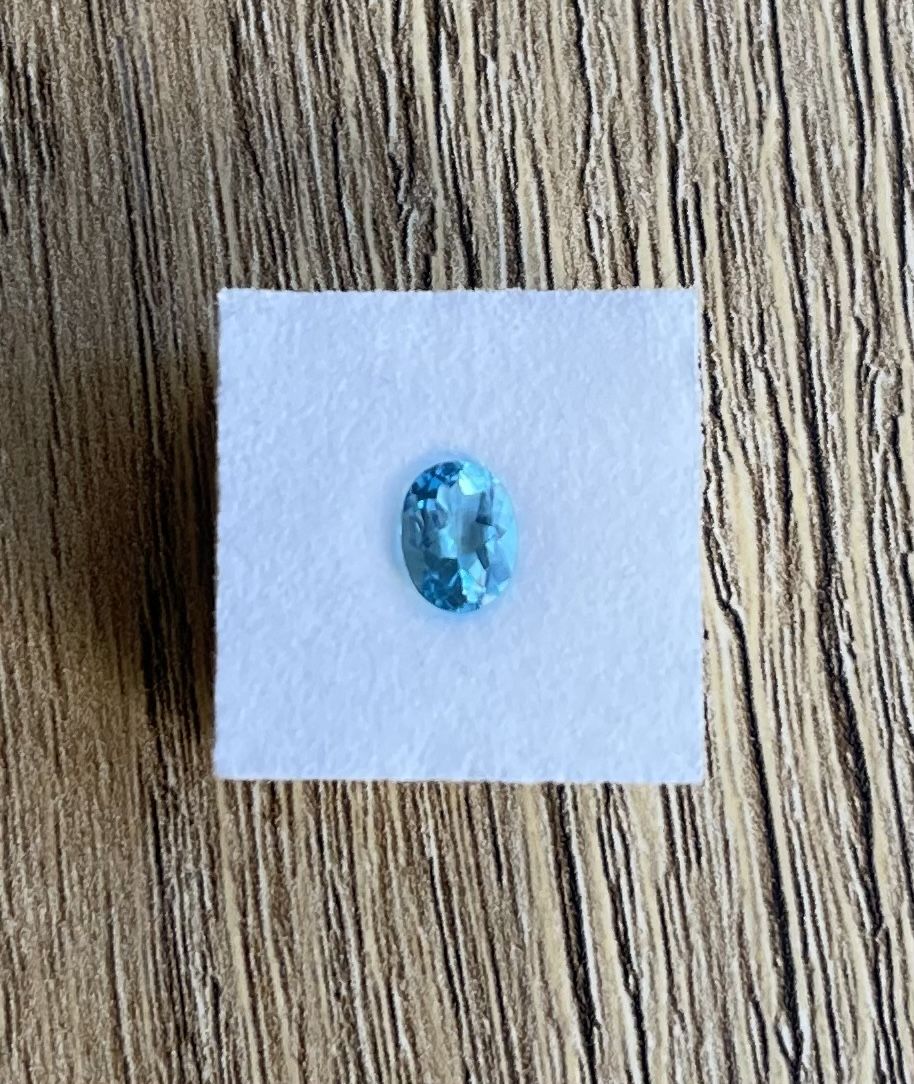 Pietre preziose: Topas Schmuckstein 1.51ct hellblau – Nuovo (secondo la descrizione) da Schwarzenburg venduto da sephiroth80 1