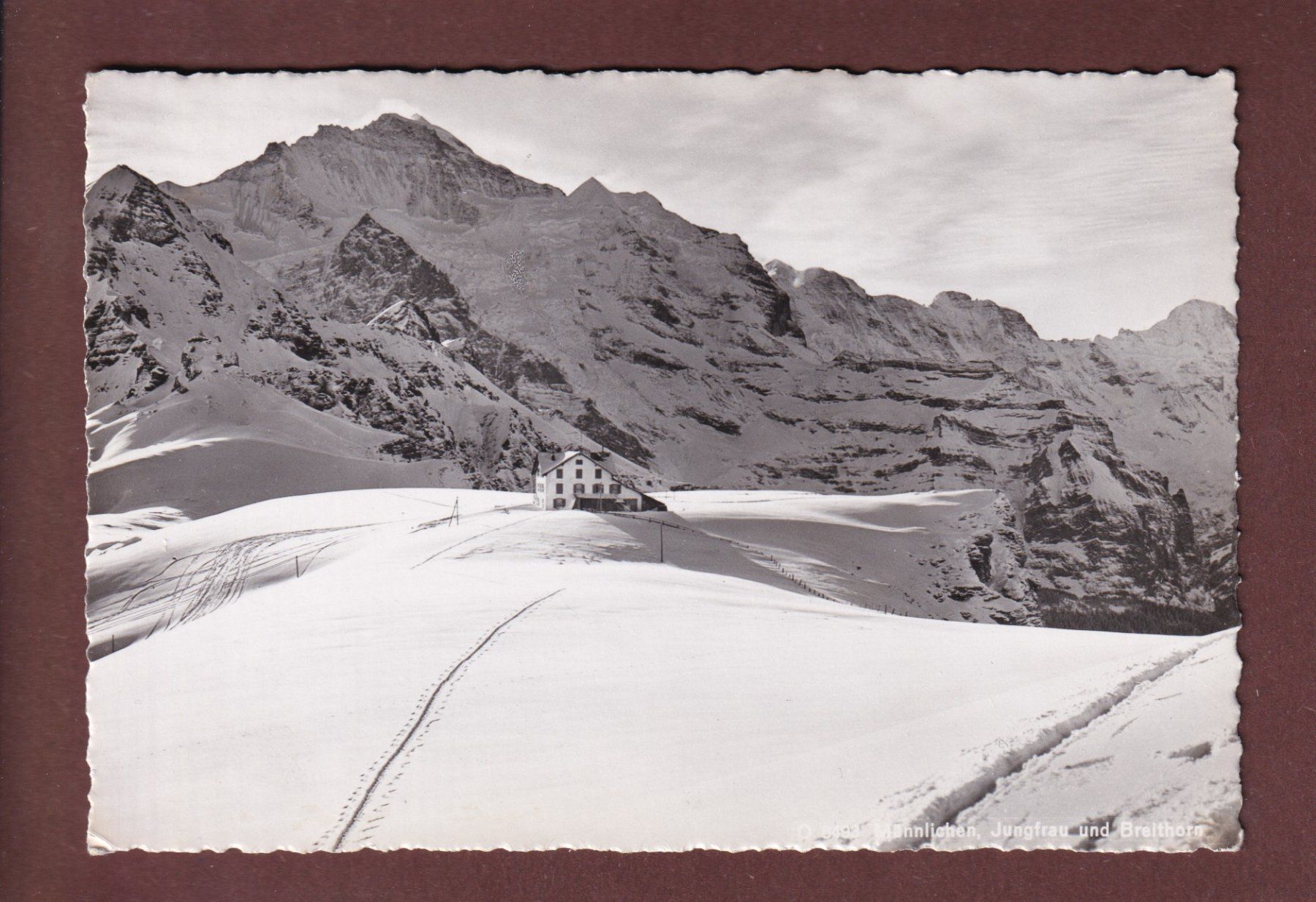 Ansichtskarten: MÄNNLICHEN - Jungfrau – Gebraucht aus Pully von nicecards-shop