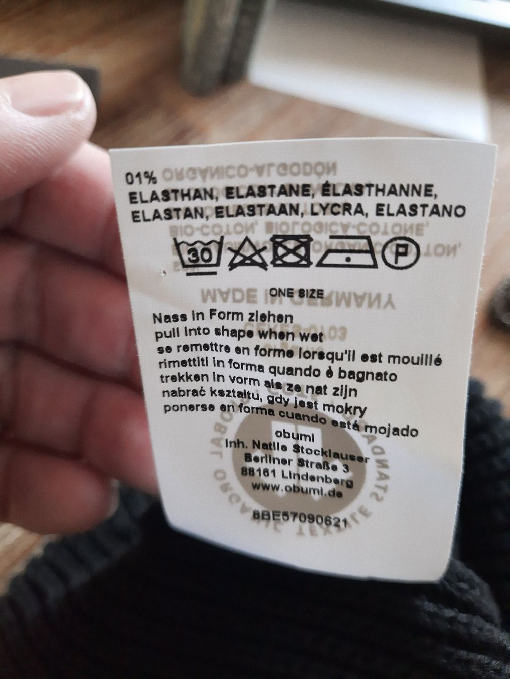Copricapi, berretti & cappellini: Beanie schwarz - Marke Obumi – Nuovo (secondo la descrizione) da Wädenswil venduto da Krauser 2