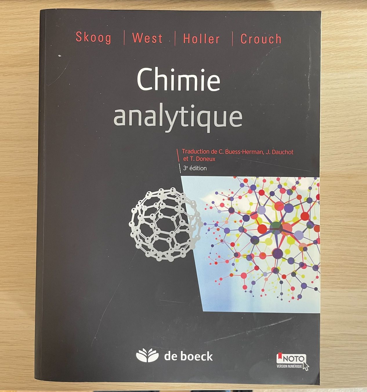 Bücher: Chimie analytique – Gebraucht aus Bulle von mouflette68