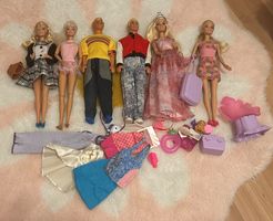 lot Barbie et Ken Vintage