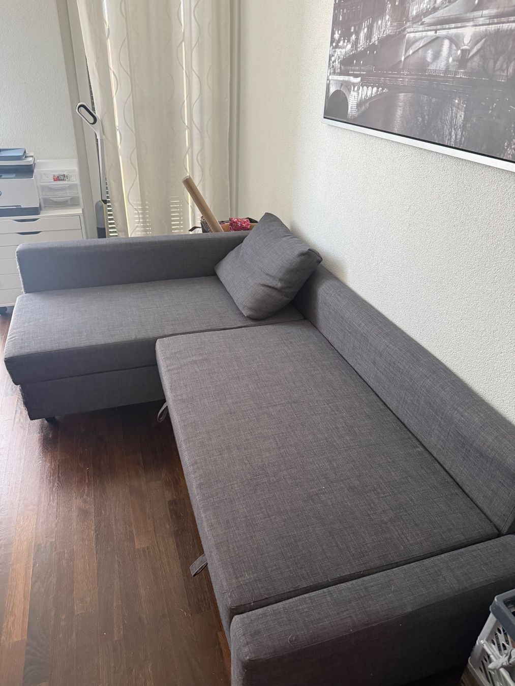 Ikea Sofas: Ikea Bettsofa Grau 215x78x65cm gebraucht – Gebraucht aus Wallisellen von Hiltianer0 4