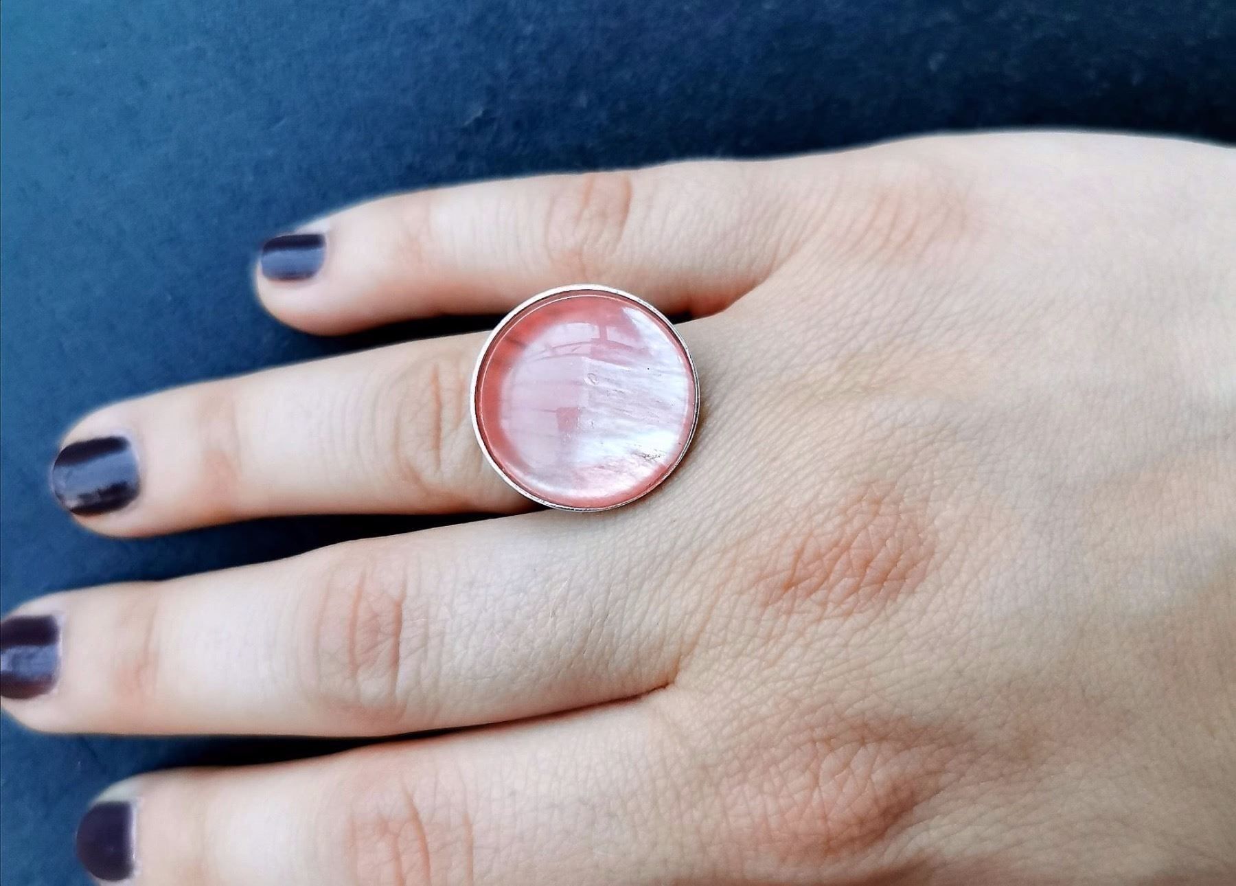 Anelli: Bague Quartz Fraise et argent 925 – Nuovo e nell'imballaggio originale da Veyrier venduto da Leilazizou 2
