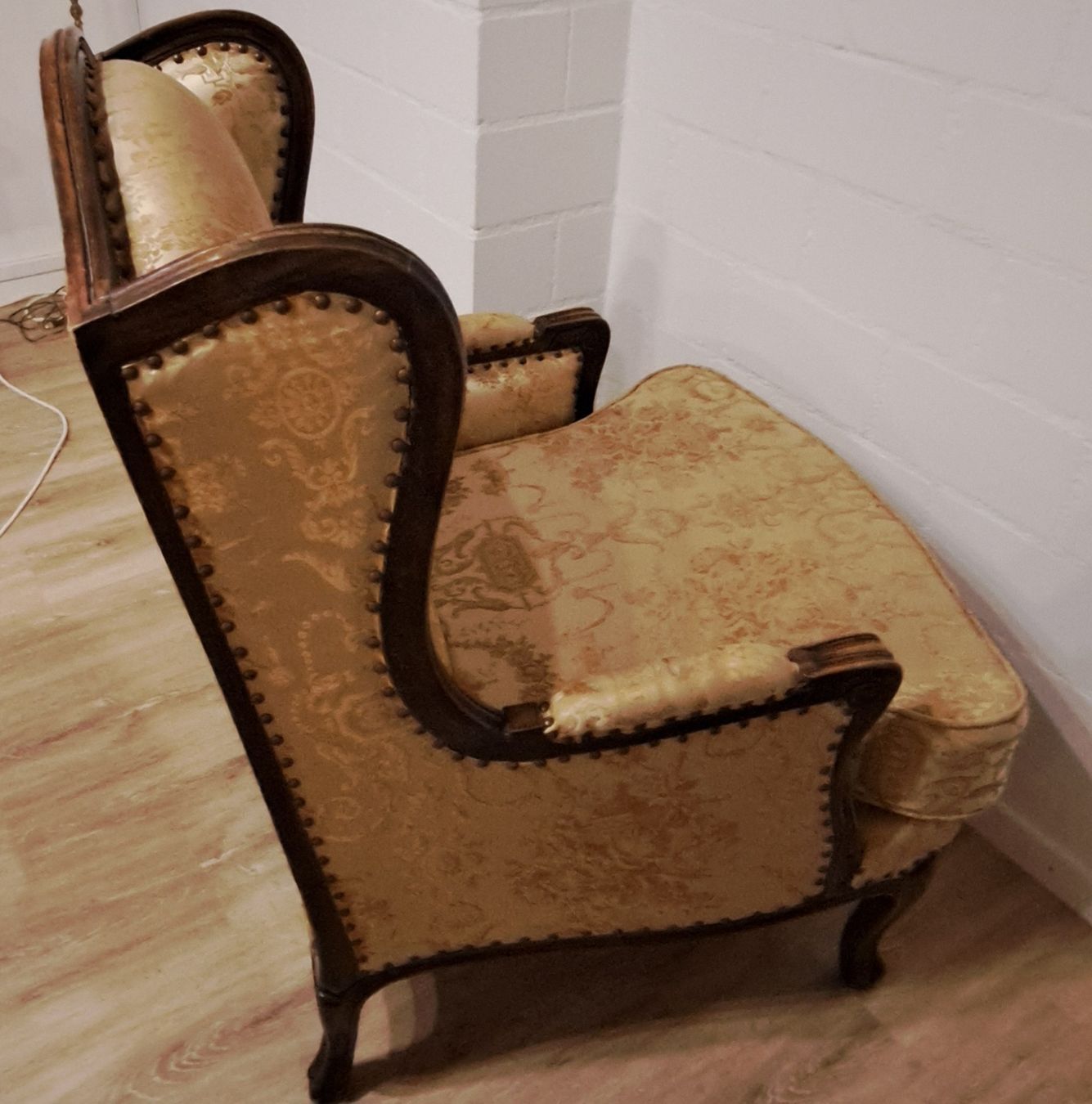 Poltrone: Barocksessel  antiker Stil, Top Zustand! – Usato da Langrickenbach venduto da Eve088 2