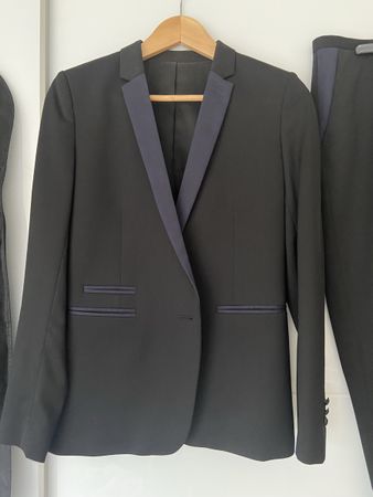 Damen Anzug schwarz/blau The Kooples