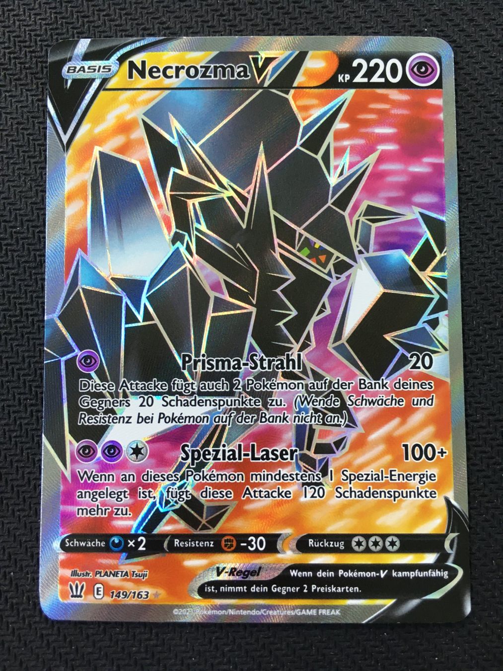 Pokémon Carte collezionabili: Pokémon - Necrozma V - BST 149 - Kampfstile -DE- – Nuovo (secondo la descrizione) da St.Gallen venduto da Punktchen01