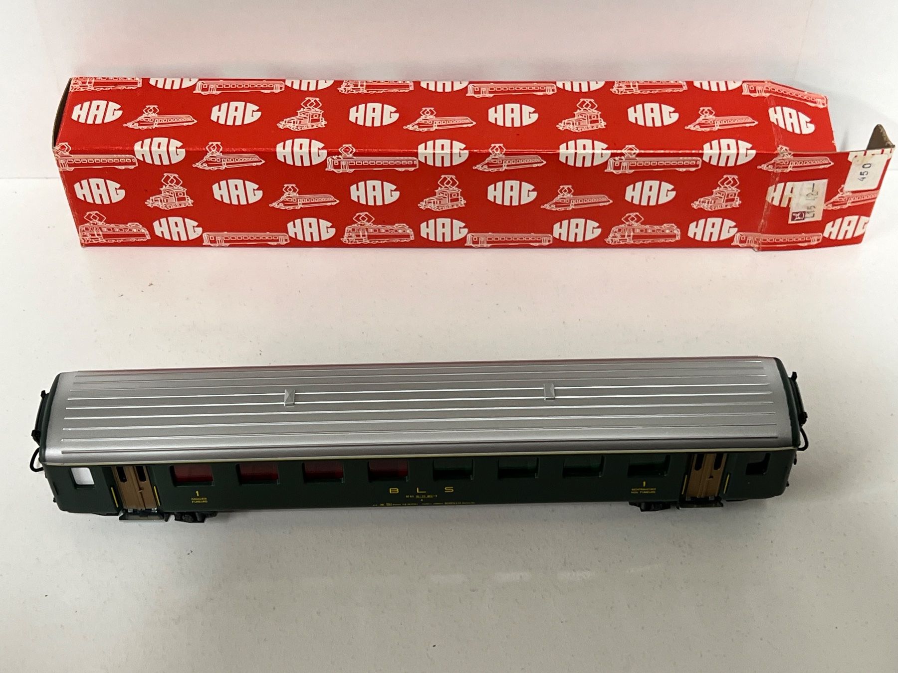 Hag Modellini di ferrovie: Hag BLS 1.Kl. AC – Nuovo e nell'imballaggio originale da Geroldswil venduto da TopTrain54 4