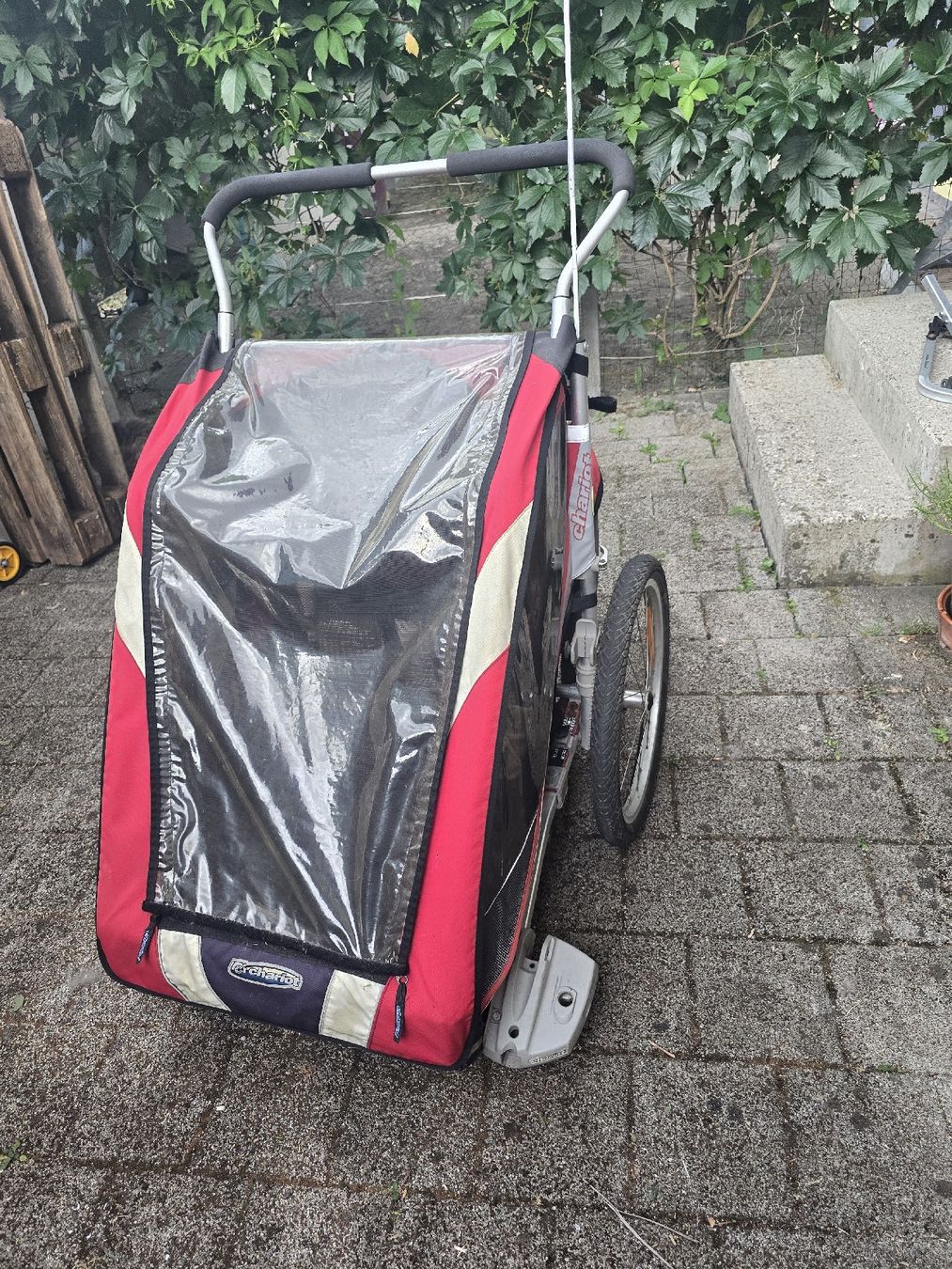 Thule Rimorchi: Veloanhänger Chariot Cougar 2  – Usato da Dübendorf venduto da jep76