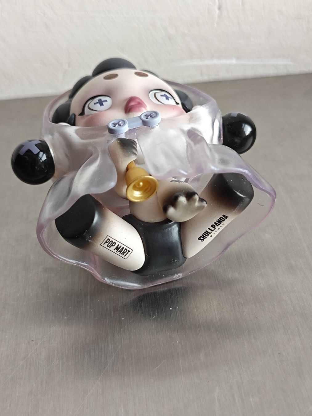 Pop Mart Statuette: Skullpanda Ancient Castle Bell-ringer Figur Pop Mart – Usato da Mellingen venduto da Krishi 2