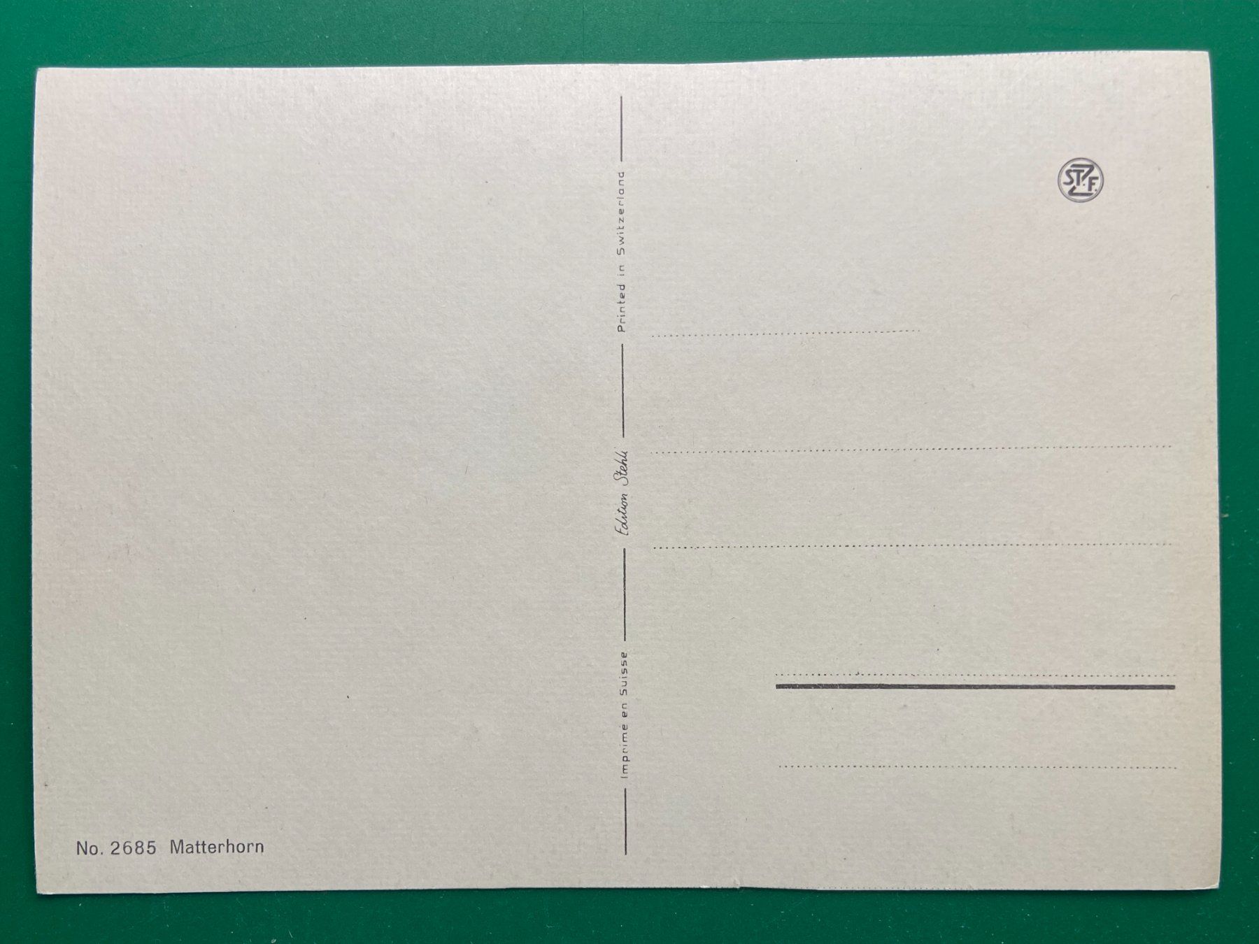 Cartoline postali: Zermatt - Matterhorn – Usato da Steg VS venduto da danwer74 1