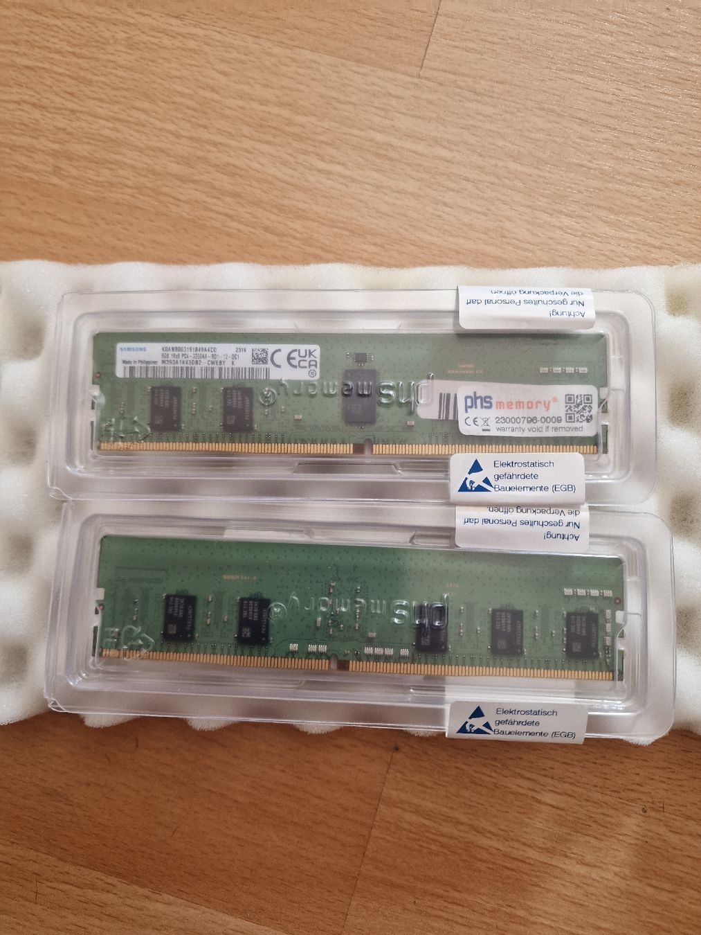 PC: phs memory DDR4 RAM Kit 48GB Apple MacPro 12-Core 3.3GHz – Usato da Menznau venduto da CS1.6 2