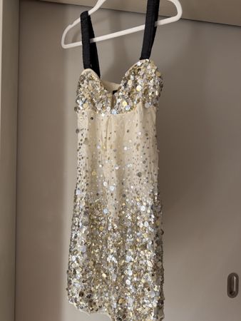 Mango Suit Pailletten Kleid, Grösse XS, Top Zustand!