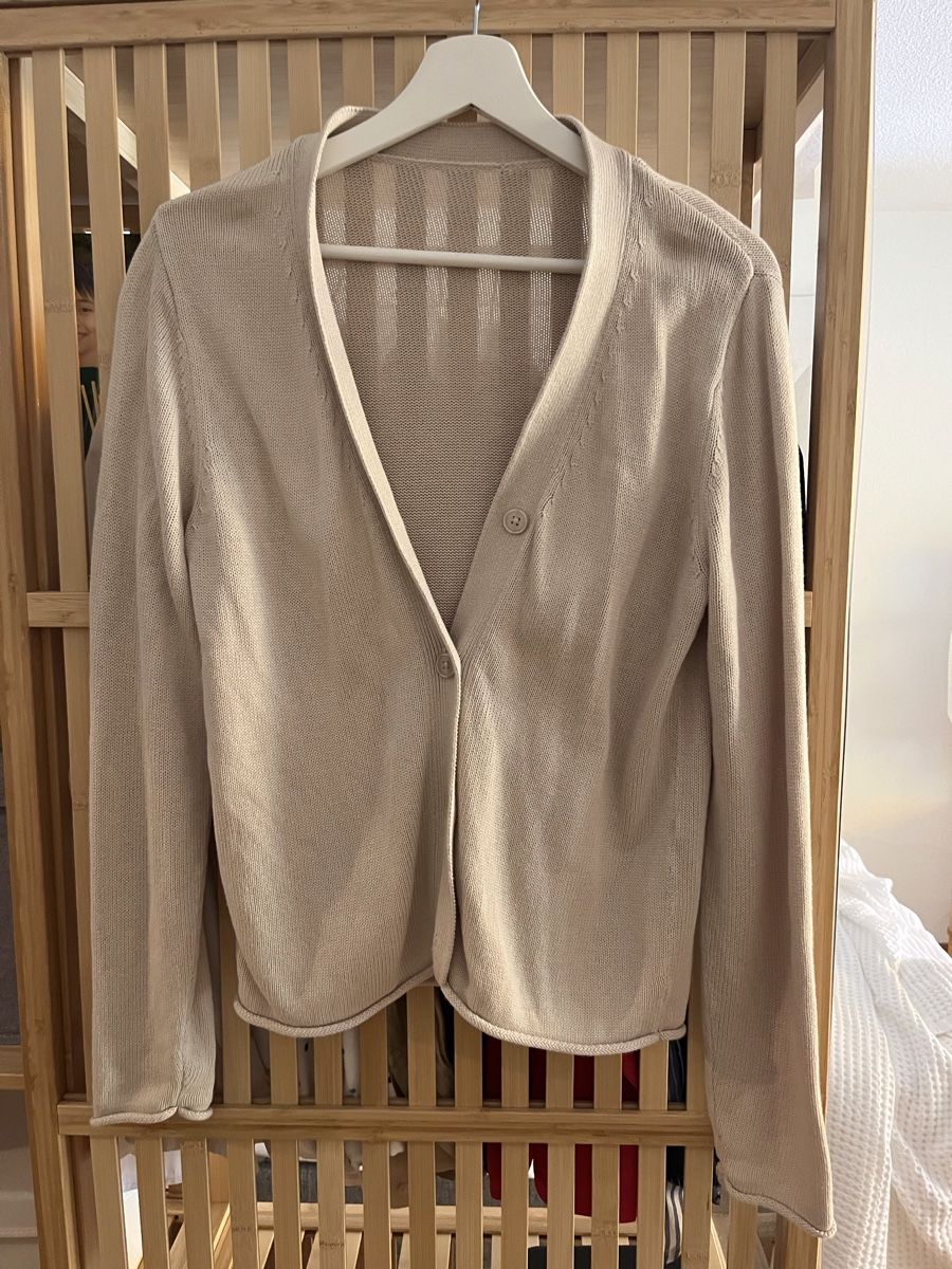 Giacche: Beige Strickjacke – Usato da Dübendorf venduto da NissanCC