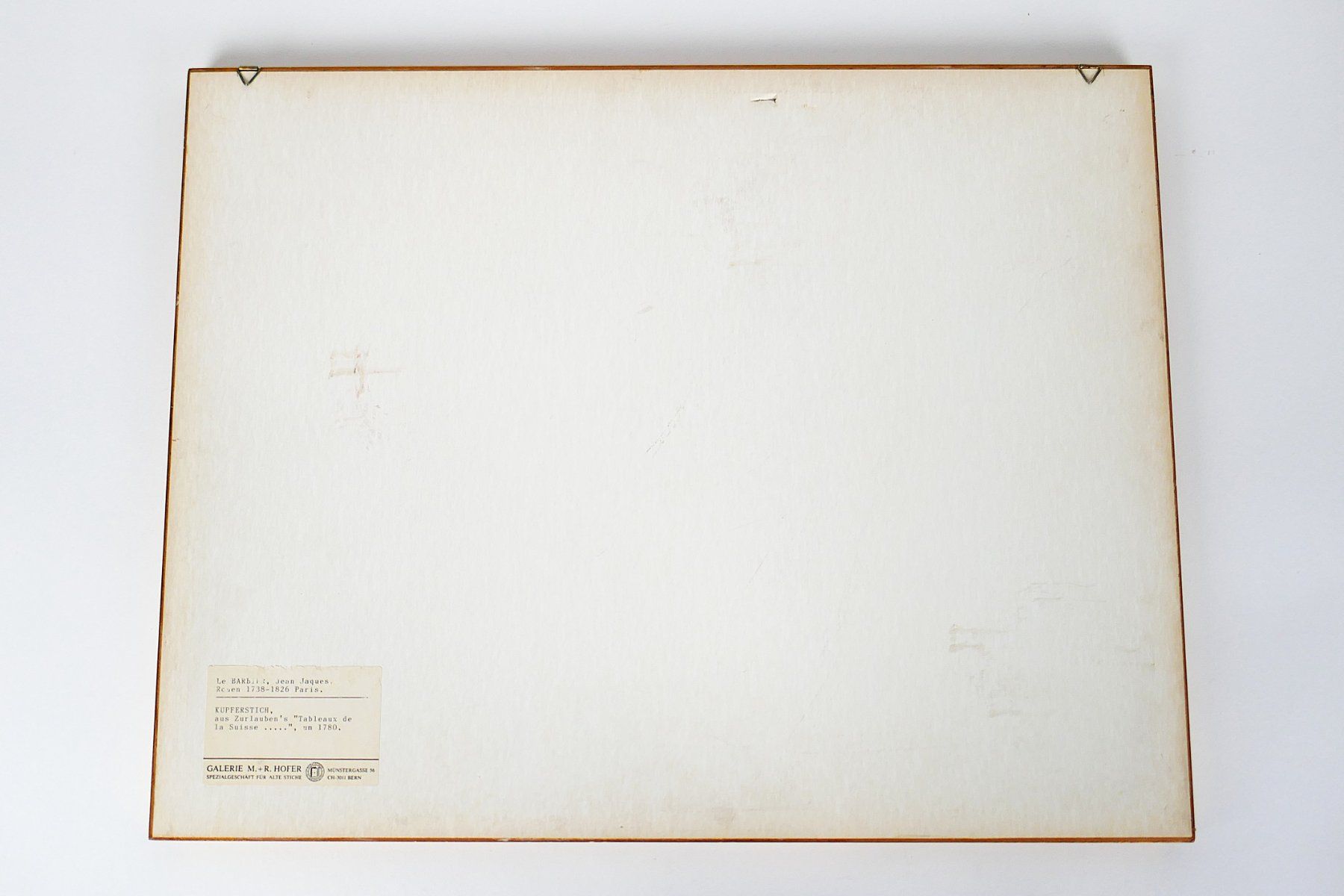 Dipinti: Grosses antikes Gemälde von Bern um ca. 1780 – Usato da Urtenen-Schönbühl venduto da Restwert_Schoenbuehl 5