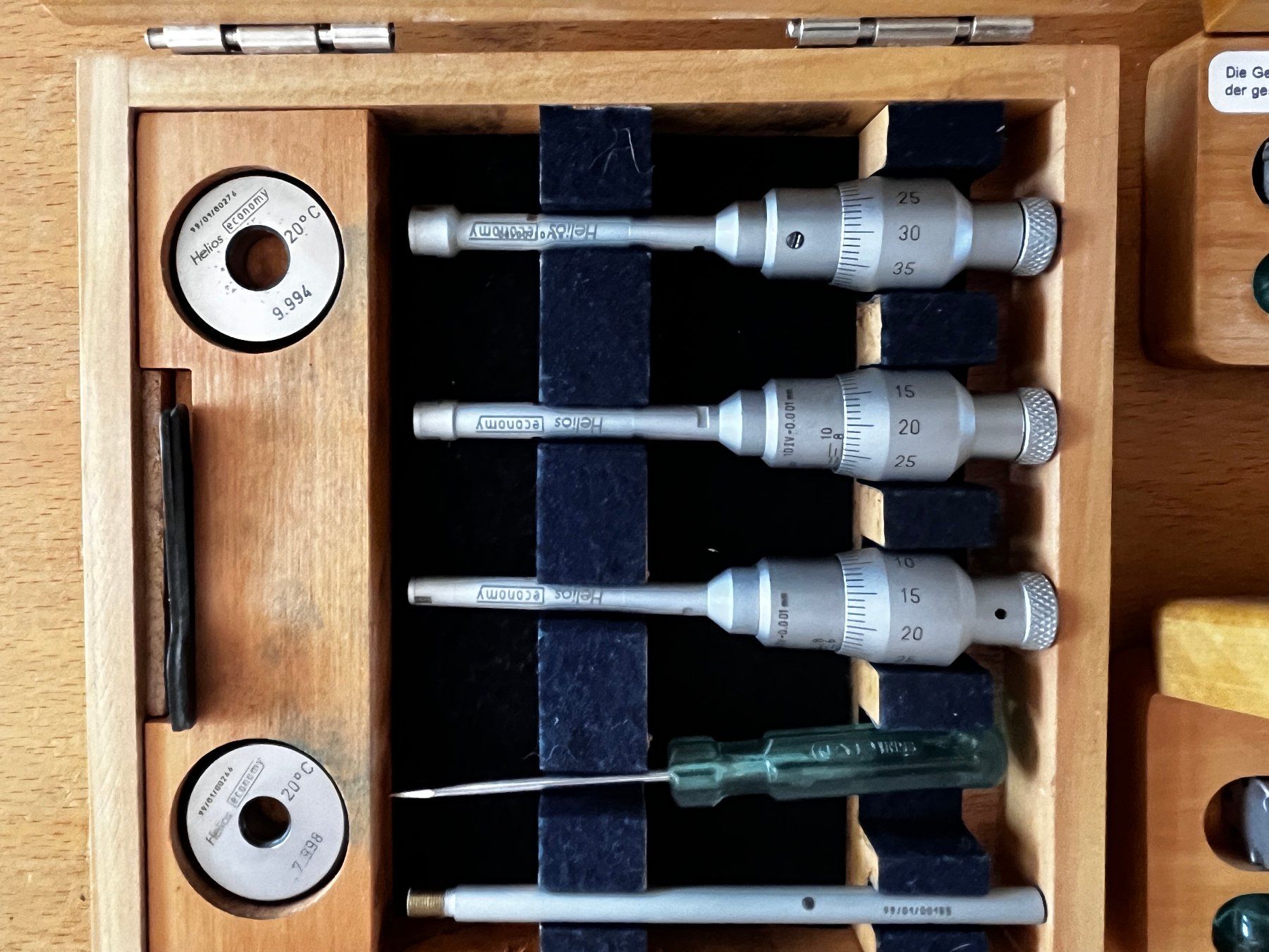 Mitutoyo Messen: 3-Punkt Innenmikrometer Helios Mitutoyo – Gebraucht aus Wald ZH von pelang56 1