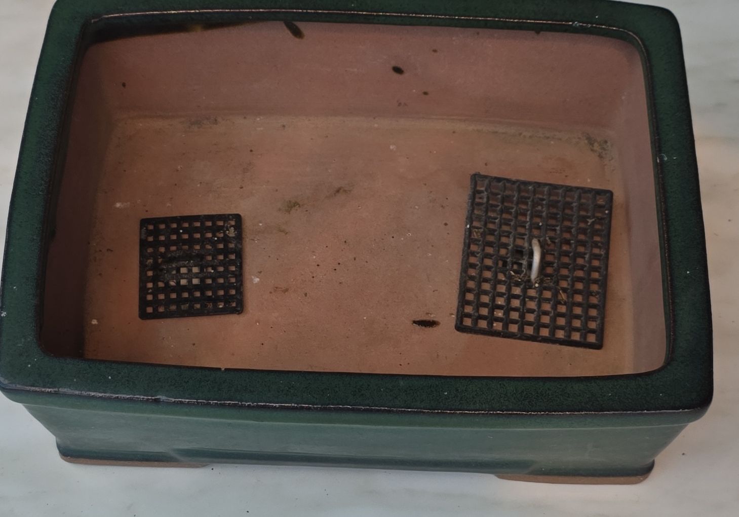 Blumentöpfe: Rectangular Bonsai Pot Green Ceramic  – Neu (gemäss Beschreibung) aus Hinwil von Ehretstock8