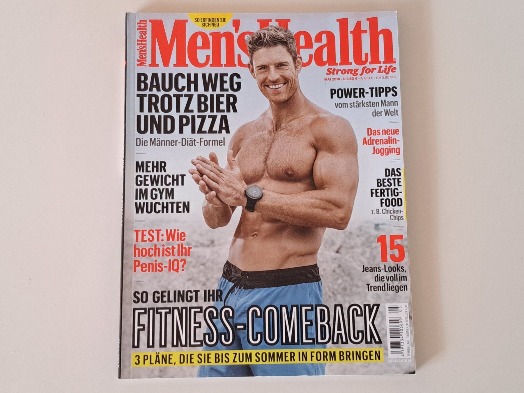 Riviste & Magazine: MEN'S HEALTH - Mai 2018 – Usato da Wichtrach venduto da LuckyLuke69