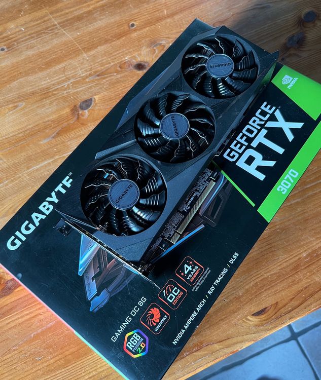 Gigabyte Nvidia GeForce RTX 3070 mit Garantie ab 1.- (Gebraucht) in ...