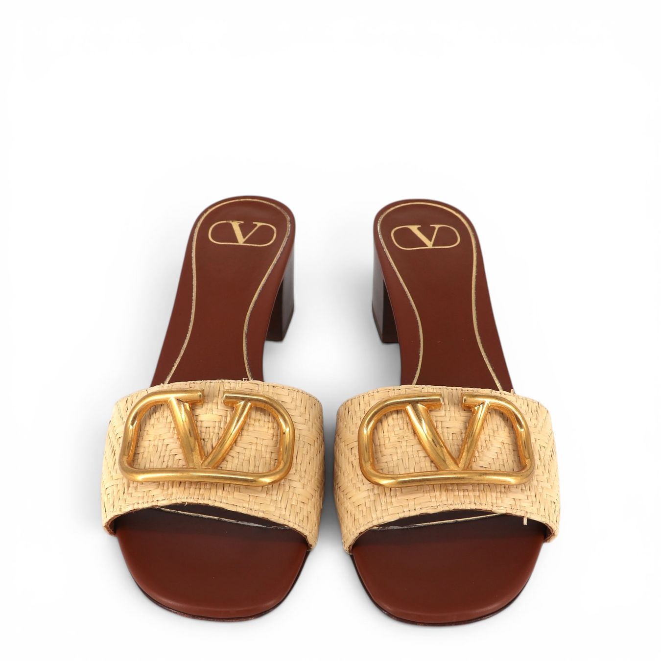 Valentino Scarpe da donna: Valentino Vlogo Sandalen Raffia Gr. 38.5 – Usato da Binningen venduto da Designerlabels 2