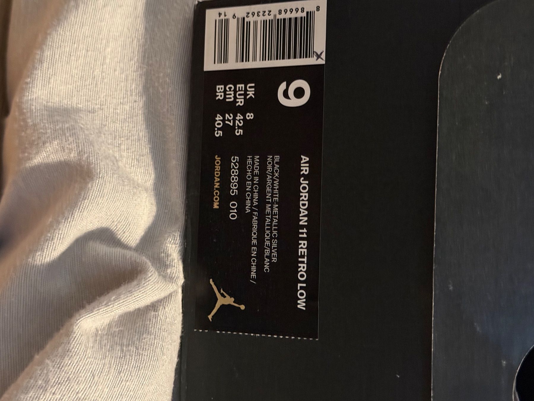 Jordan Herrenschuhe: Jordan 11 low black metallic – Neu (gemäss Beschreibung) aus Villars-sur-Glâne von gla_l72t 2