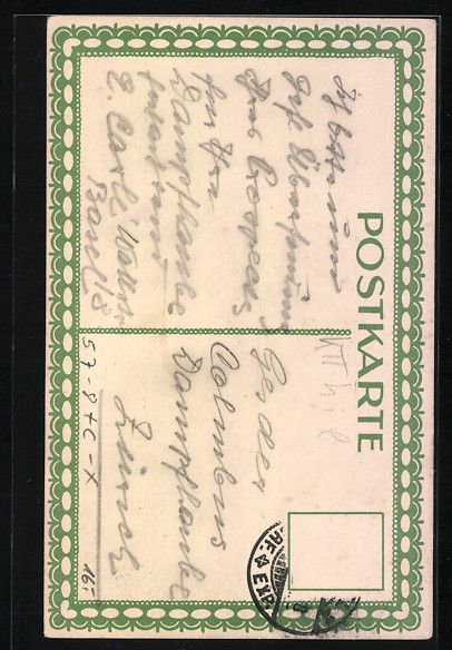 Ansichtskarten: Litho Basel, III. Blumentag 1912, Pestal – Gebraucht aus Berlin von bartko-reher 1