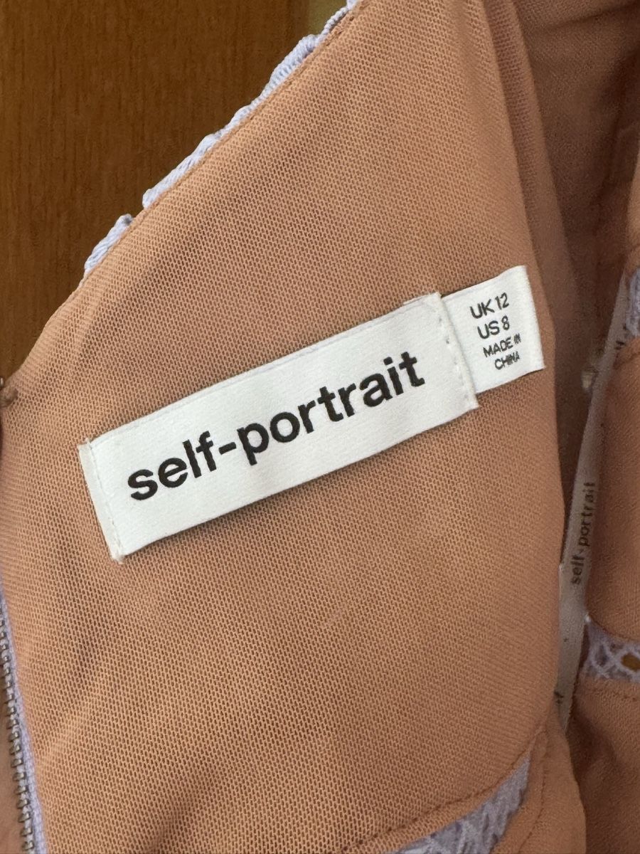 Self-Portrait Vestiti: Self-Portrait Kleid hellblau Grösse 40 – Usato da elsau venduto da Pfeiffhase 4